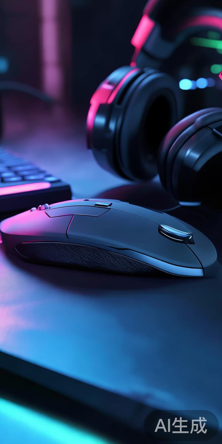 舒适度与人体工学设计：无论是电竞鼠标、键盘还是耳机