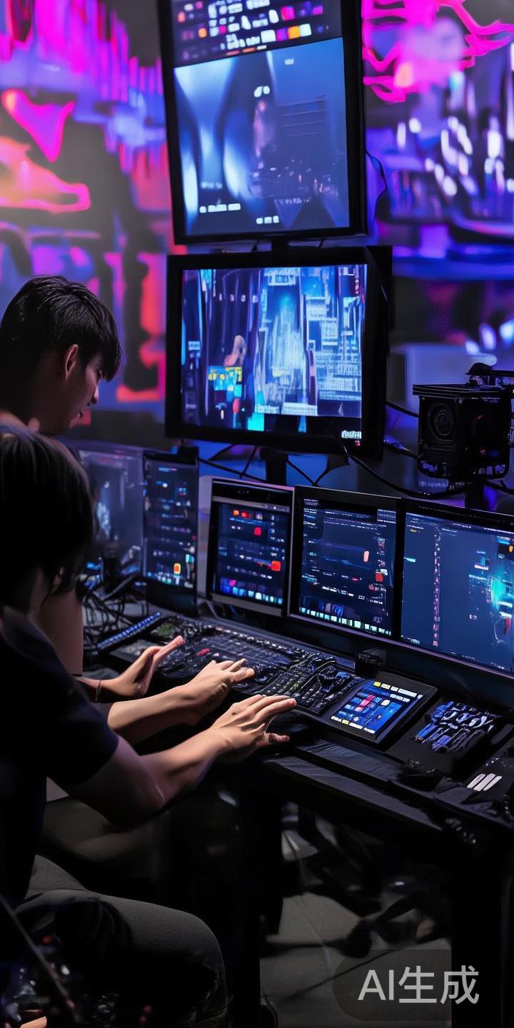 电竞OB的主要工作之一是实时进行赛事直播，保障赛事